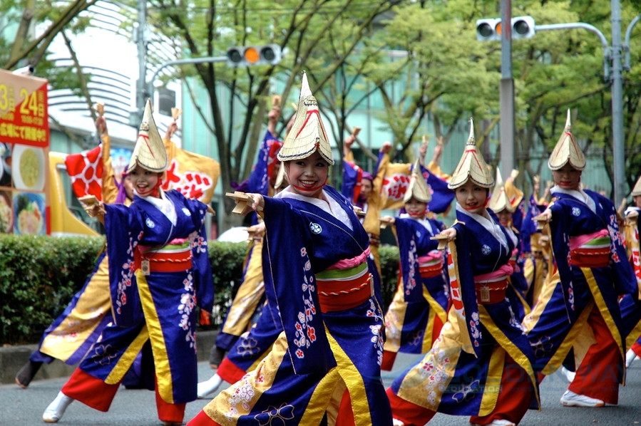 Harajuku Omotesando Genki Matsuri Super Yosakoi